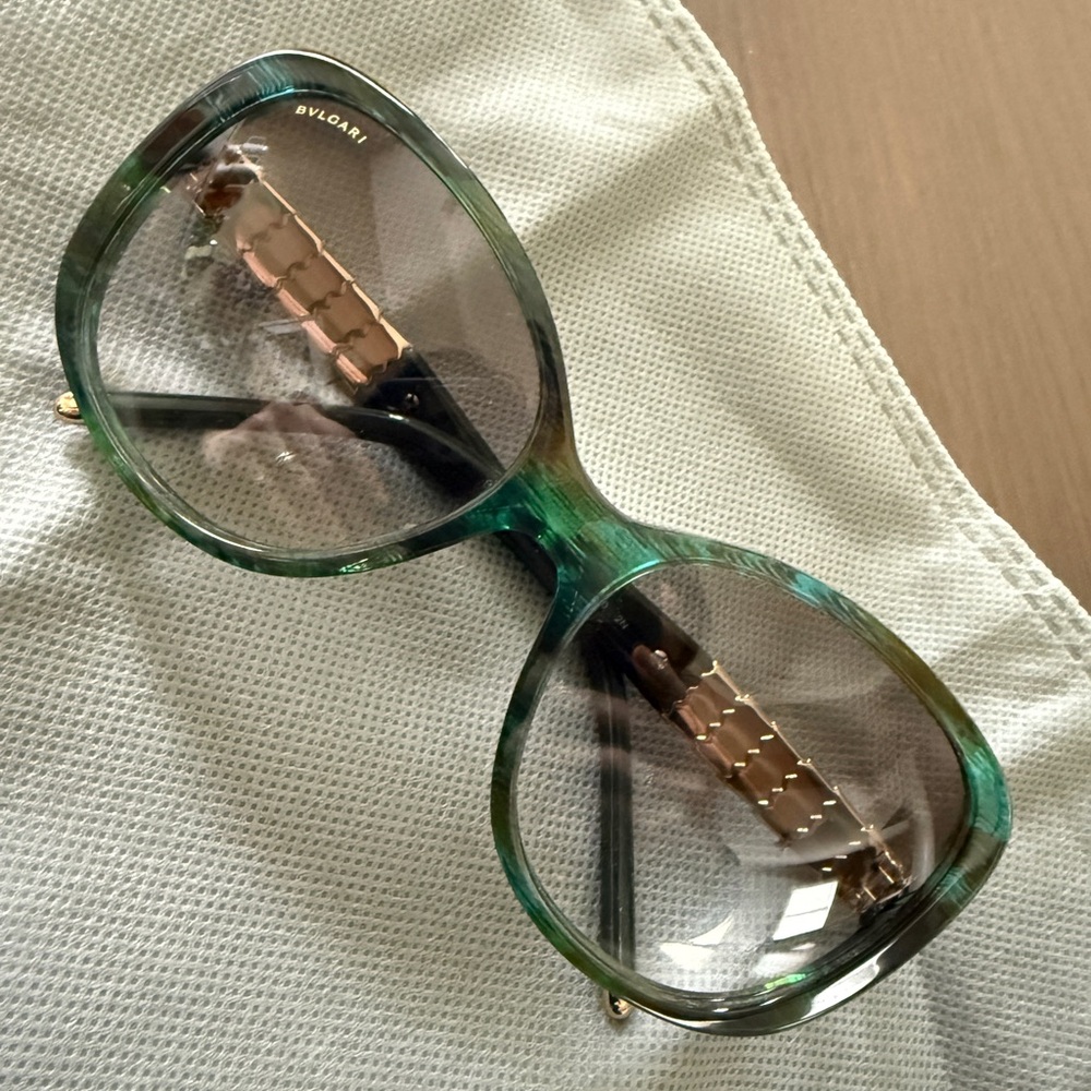 Bulgari Serpenti Green Women's Sunglasses